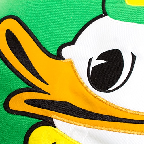 Fighting Duck, Logo Brand, Green, Blankets & Pillows, Accessories, Unisex, Sweatshirt fabric, 142673